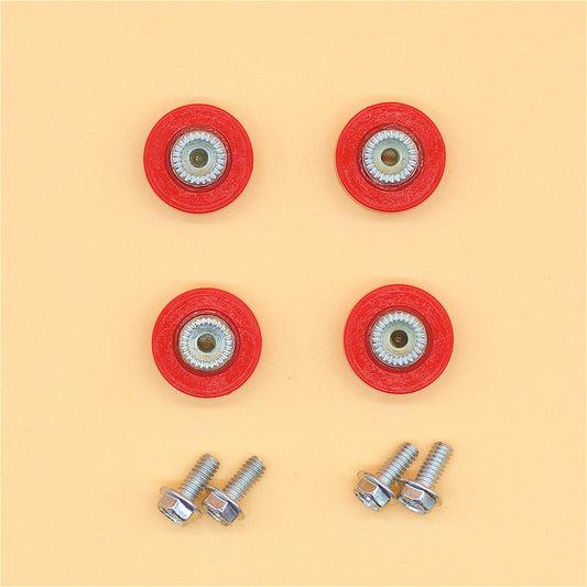 Roller 19mm (Red)  x4