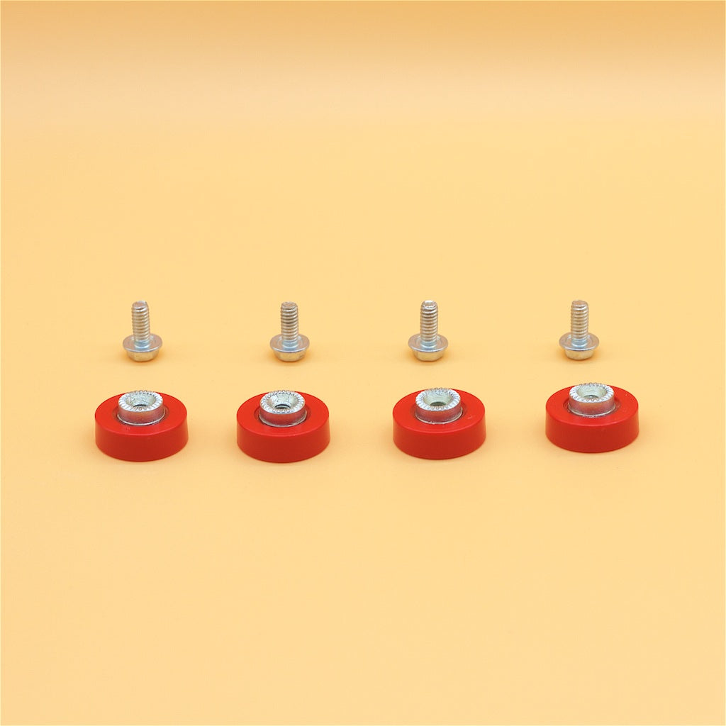 Roller 19mm (Red) x4