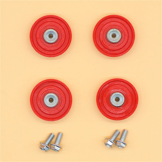 Roller 28mm (Red)  x4