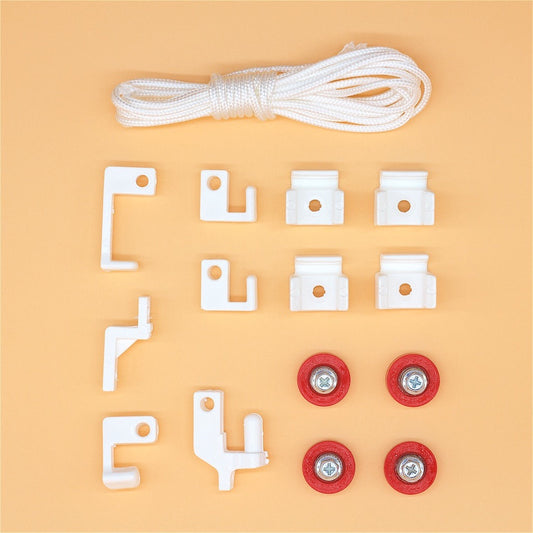 Elegant shower screen parts kit (white)