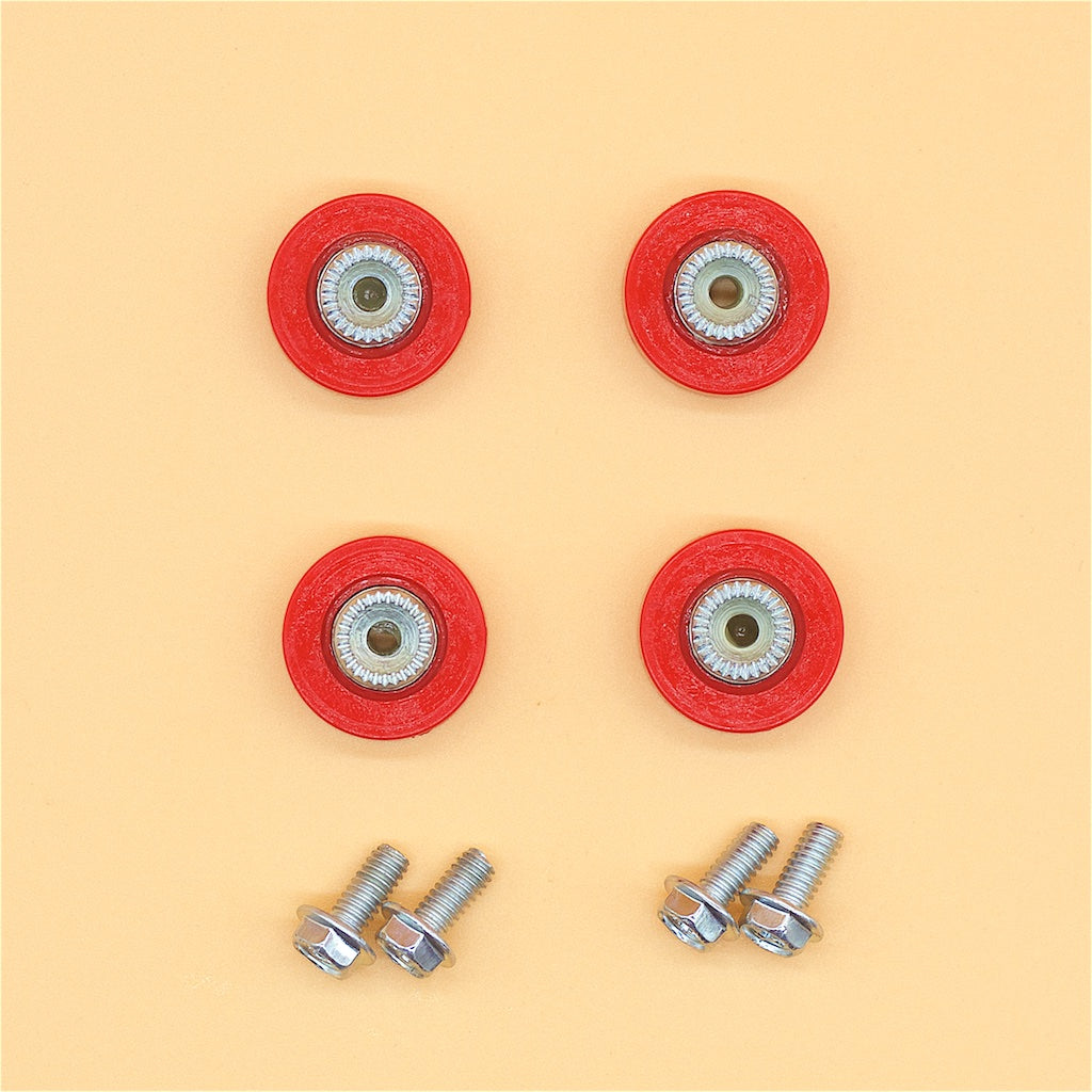 Roller 19mm (Red)  x4