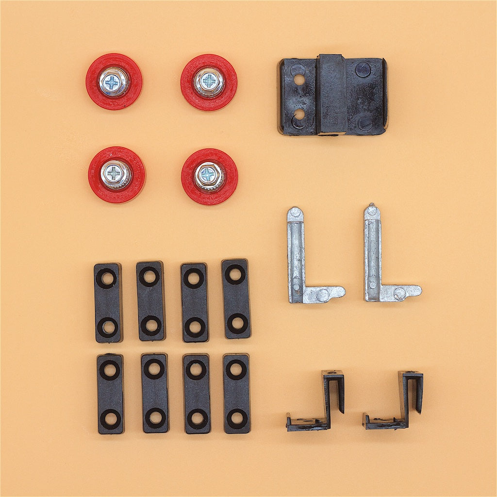 Ideal shower screen parts kit (Black, Grey & White available) Back on